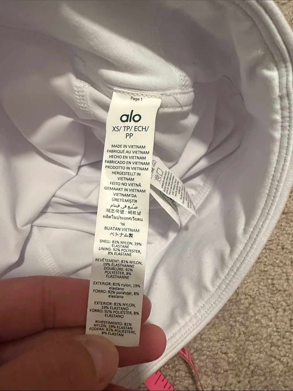 ALO Yoga White Performance Skort - Women
